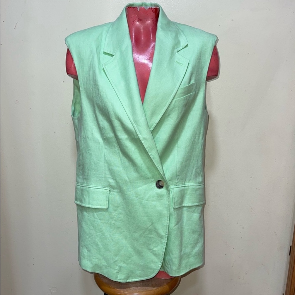 Free People Blazer Vest pit to pit 21”